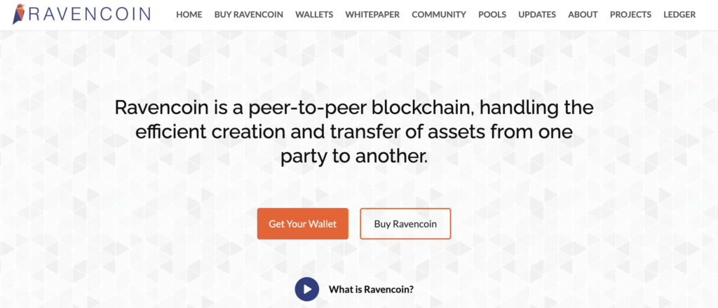 仮想通貨RAVECOINの公式サイト